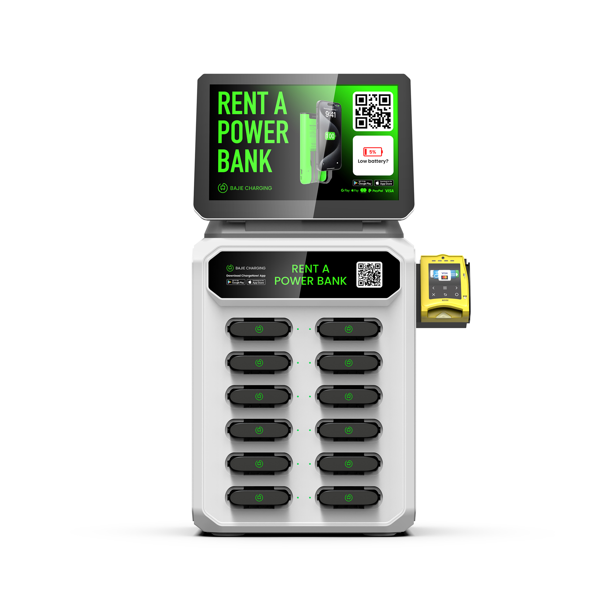 Compatible POS machines and Card Readers: Sumup,Stripe,PAX,NAYAX,MyPOS,meeting the payment habits of different countries