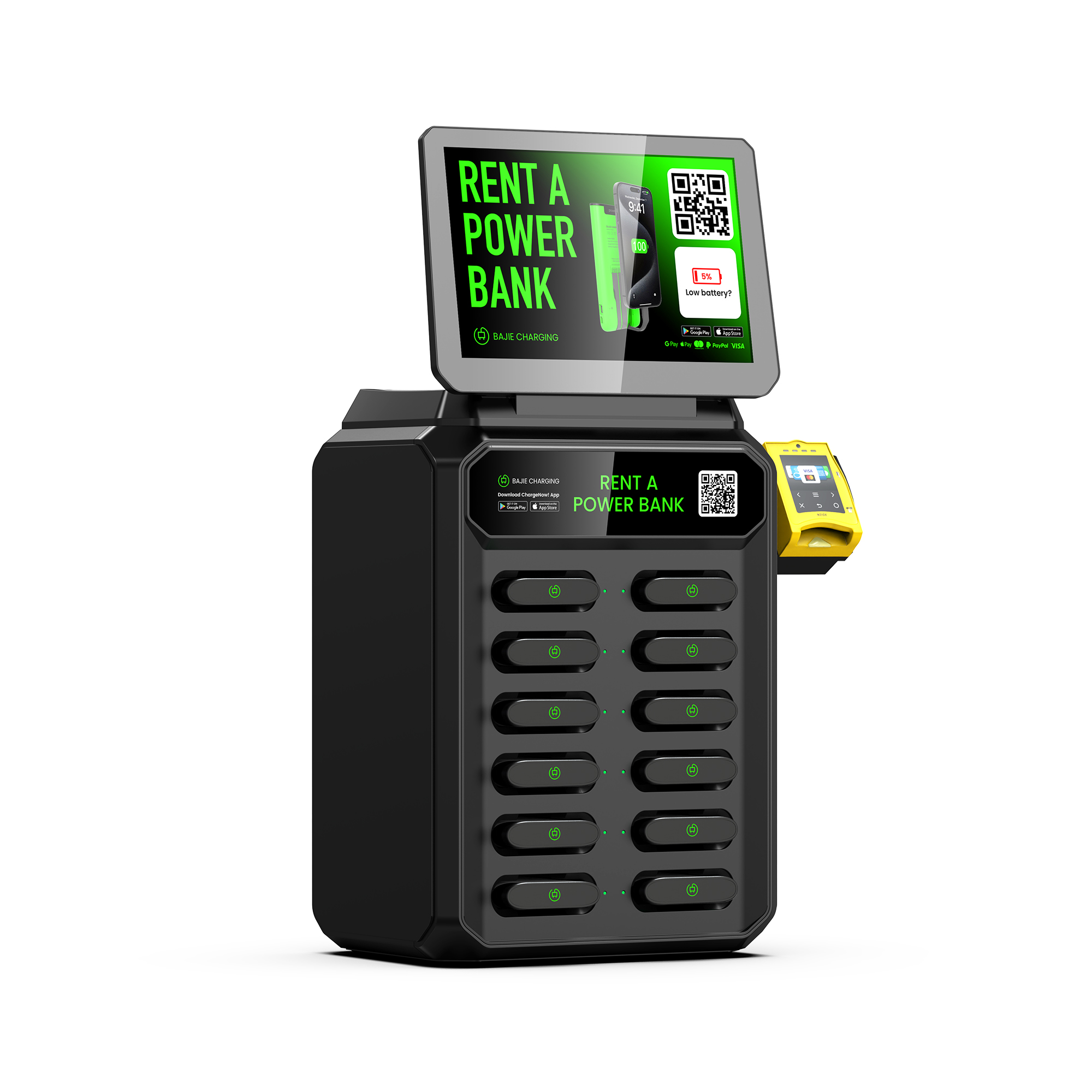 Compatible POS machines and Card Readers: Sumup,Stripe,PAX,NAYAX,MyPOS,meeting the payment habits of different countries