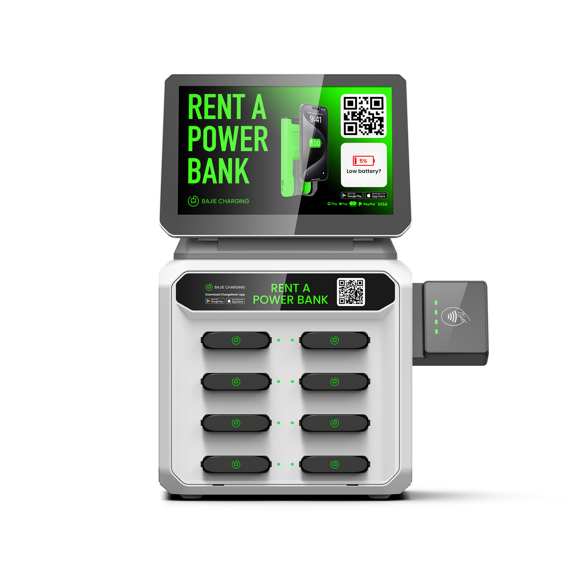 Compatible POS machines and Card Readers: Sumup,Stripe,PAX,NAYAX,MyPOS,meeting the payment habits of different countries