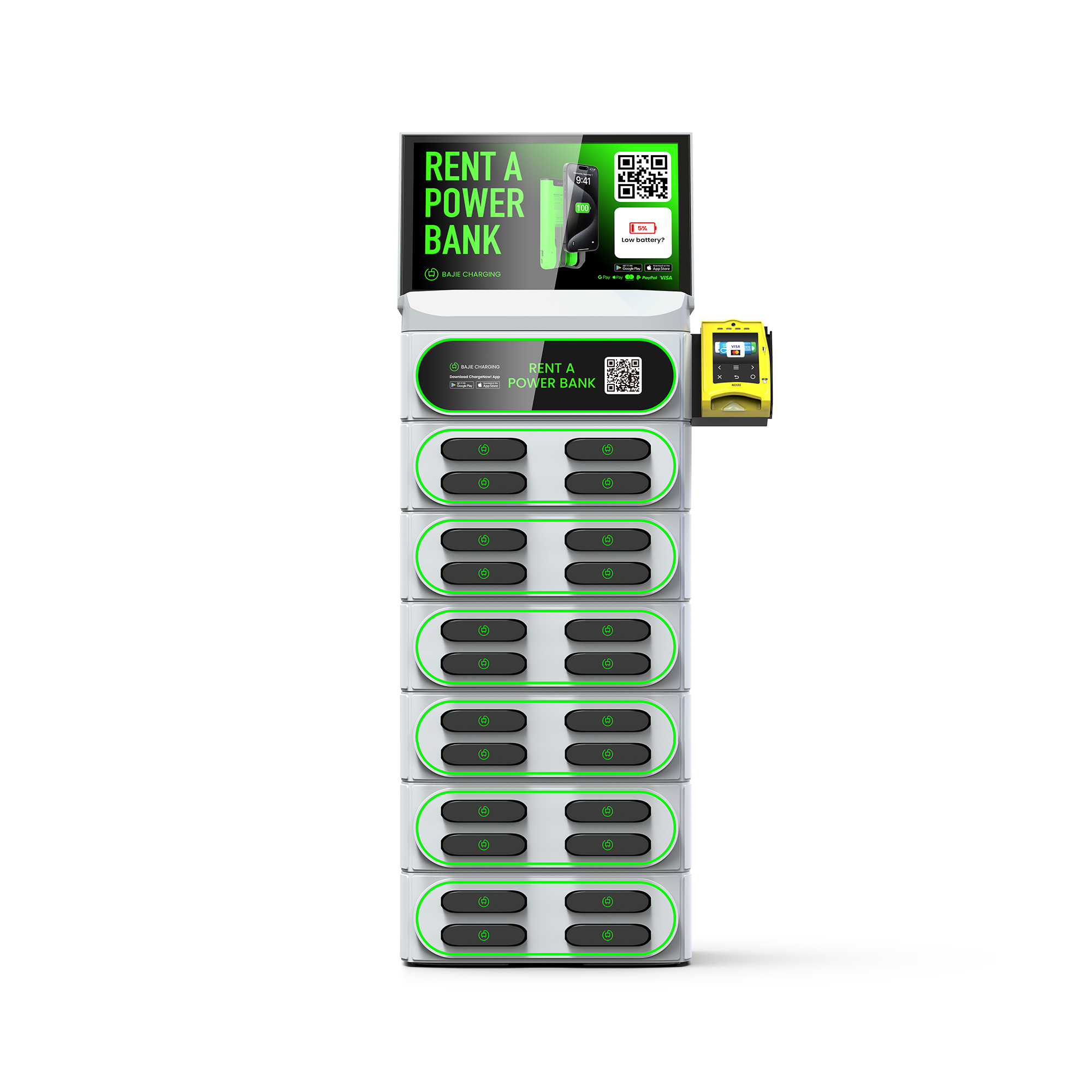 Compatible POS machines and Card Readers: Sumup,Stripe,PAX,NAYAX,MyPOS,meeting the payment habits of different countries