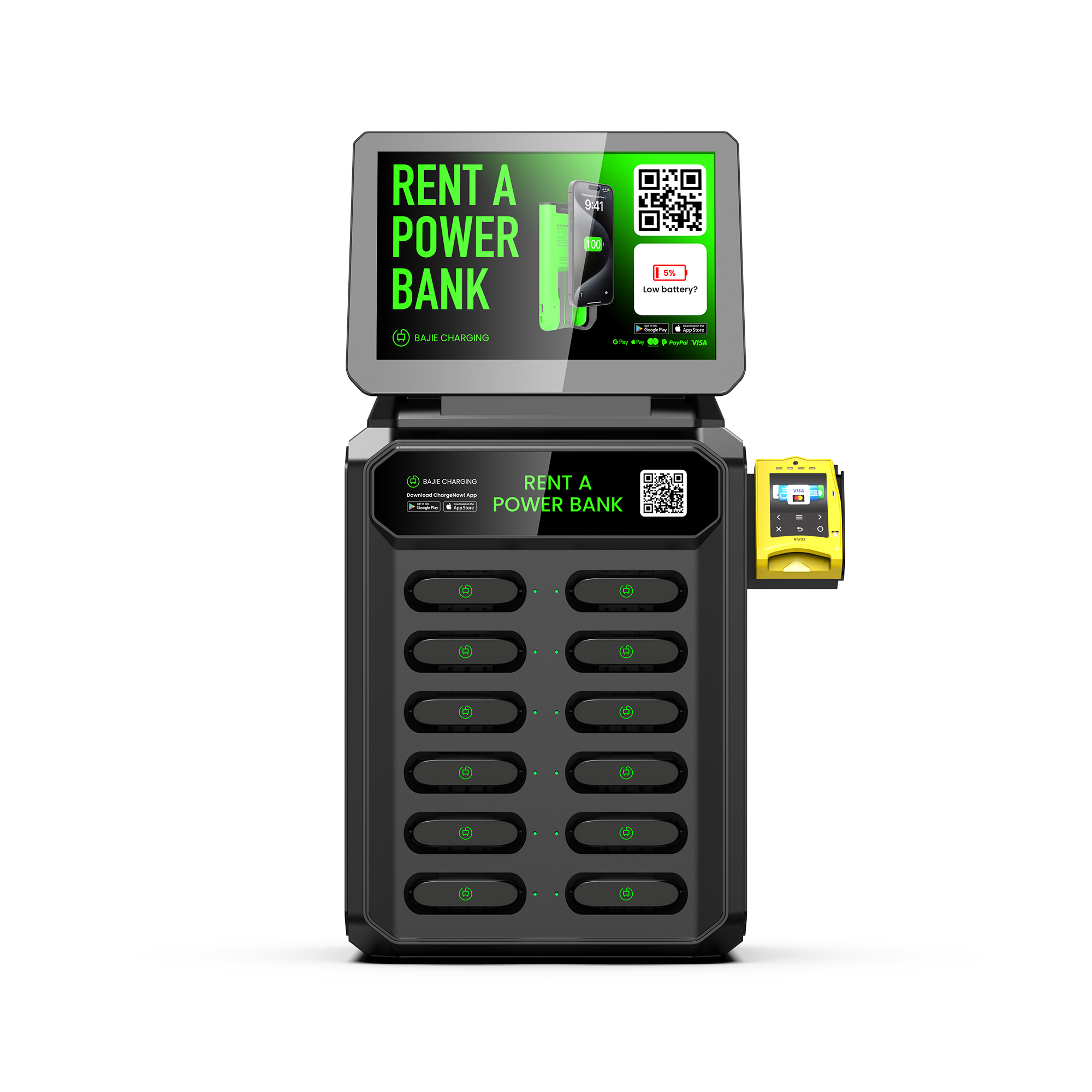 Compatible POS machines and Card Readers: Sumup,Stripe,PAX,NAYAX,MyPOS,meeting the payment habits of different countries