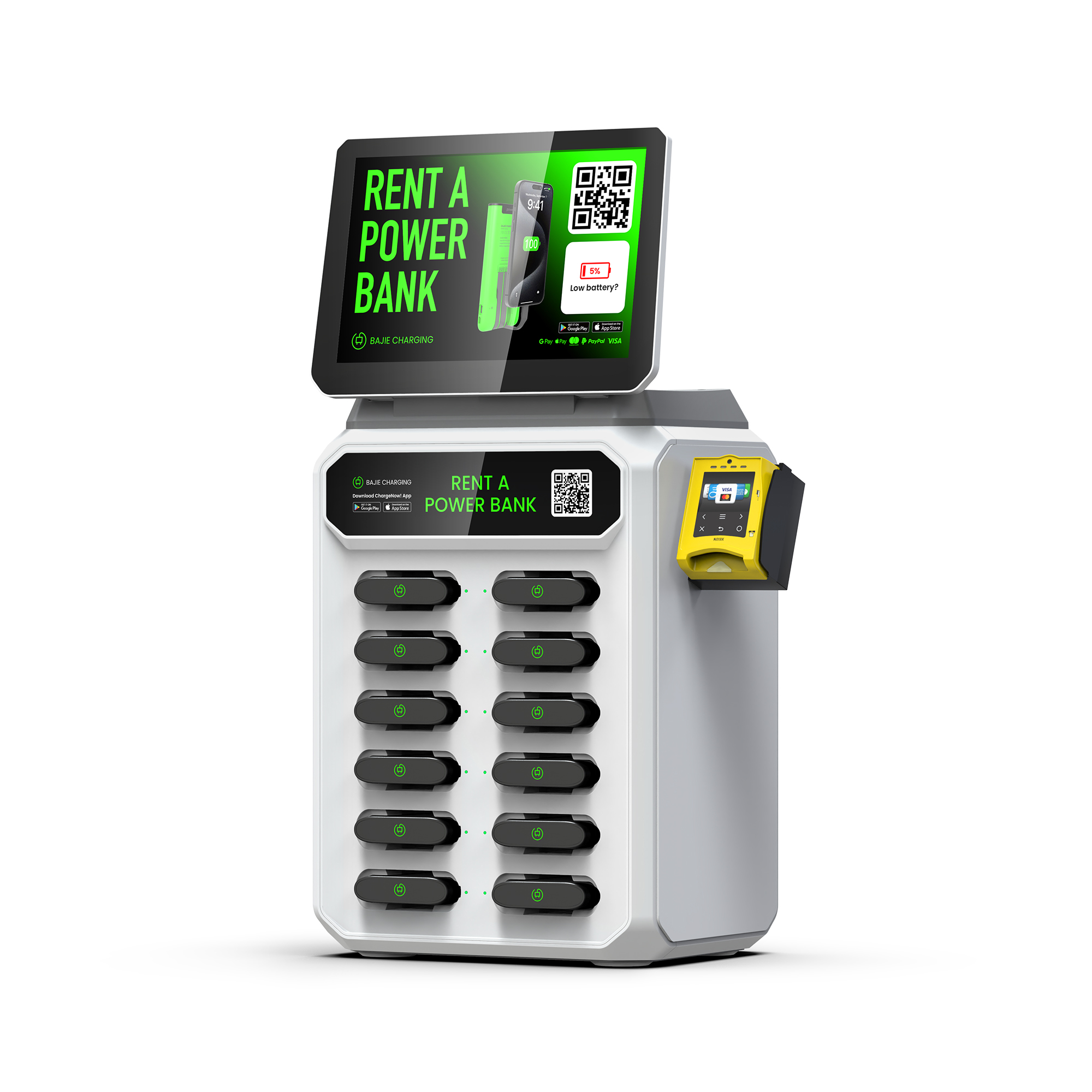 Compatible POS machines and Card Readers: Sumup,Stripe,PAX,NAYAX,MyPOS,meeting the payment habits of different countries