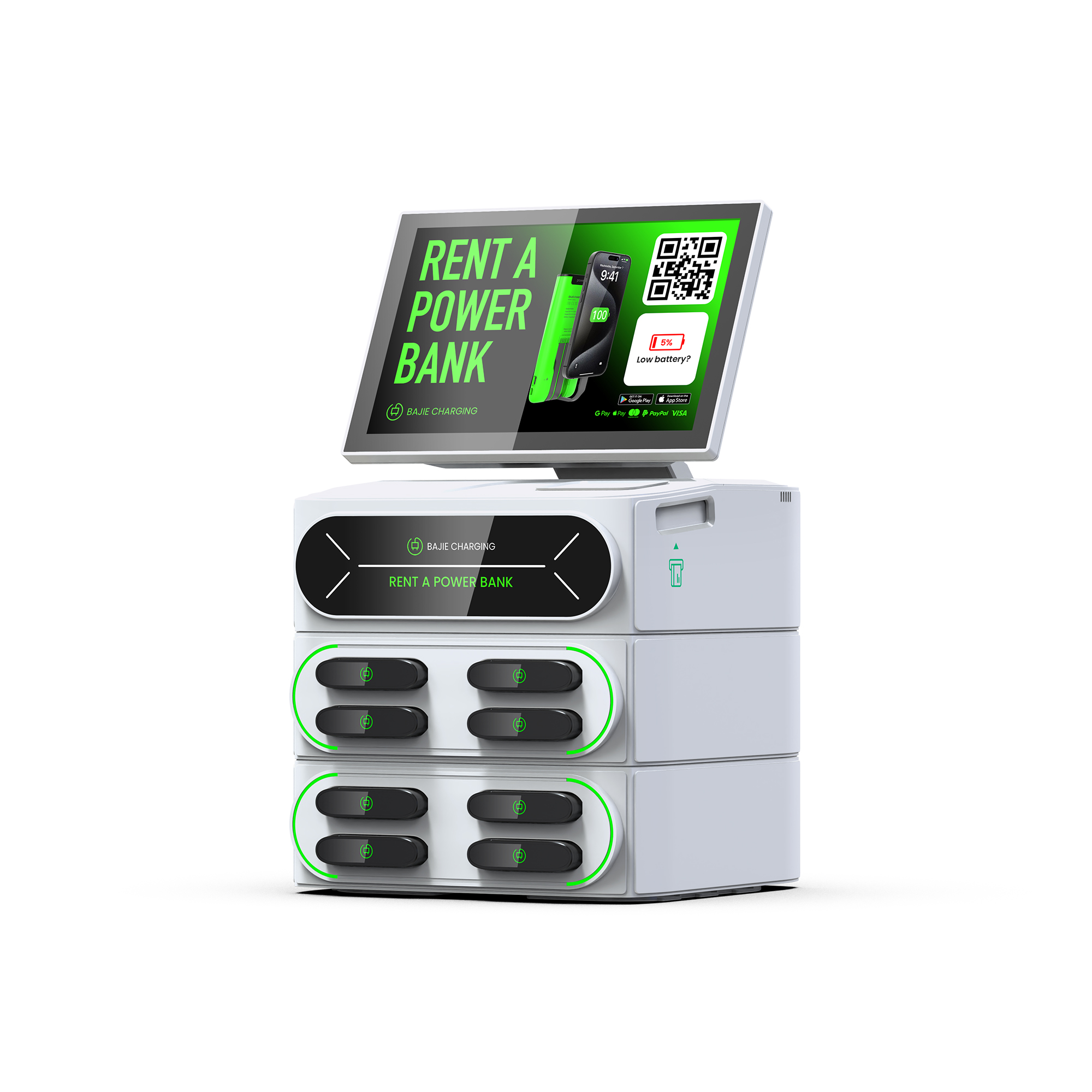 Supporting multiple POS built-in methods.( stripe / PAX / sumup / mypos)