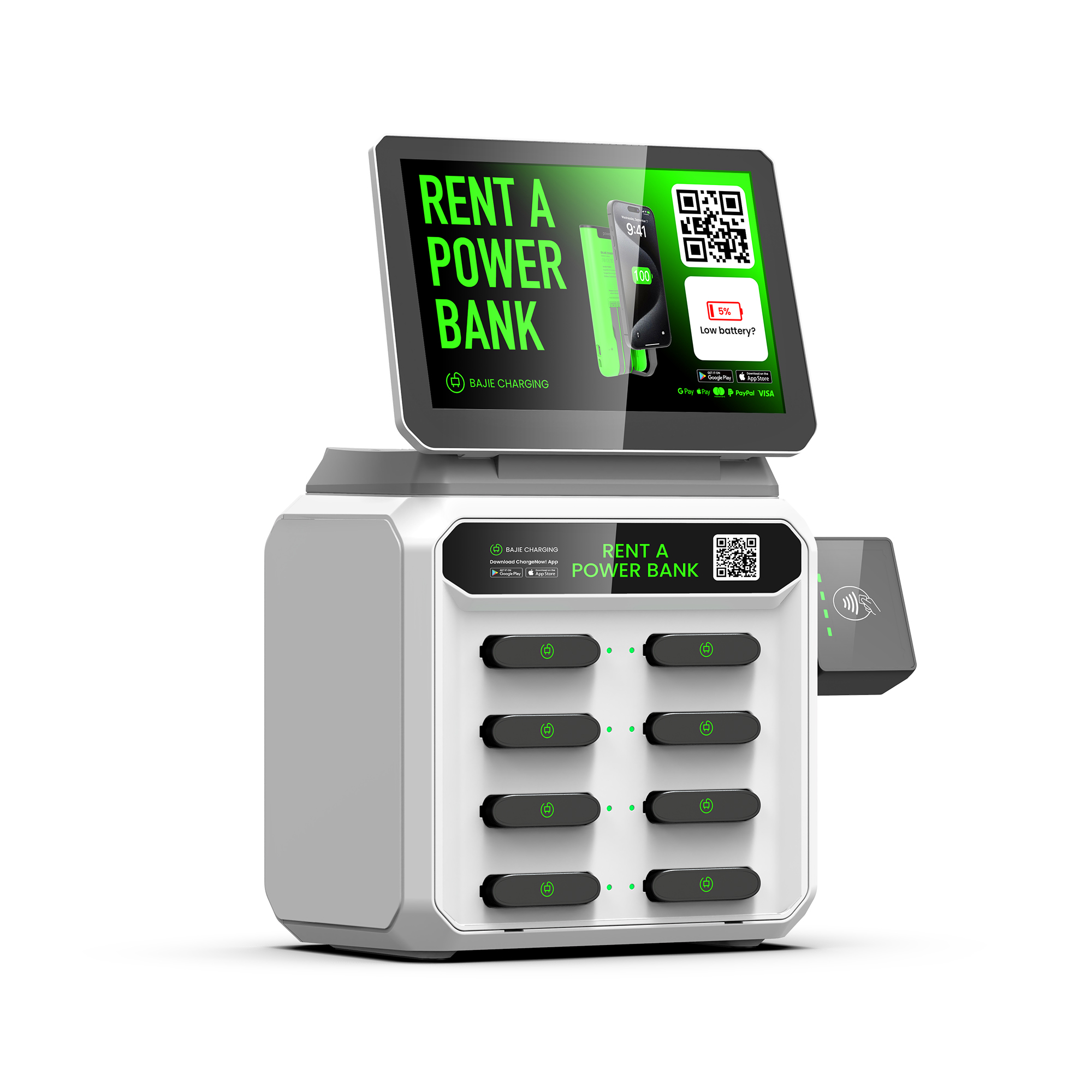 Compatible POS machines and Card Readers: Sumup,Stripe,PAX,NAYAX,MyPOS,meeting the payment habits of different countries