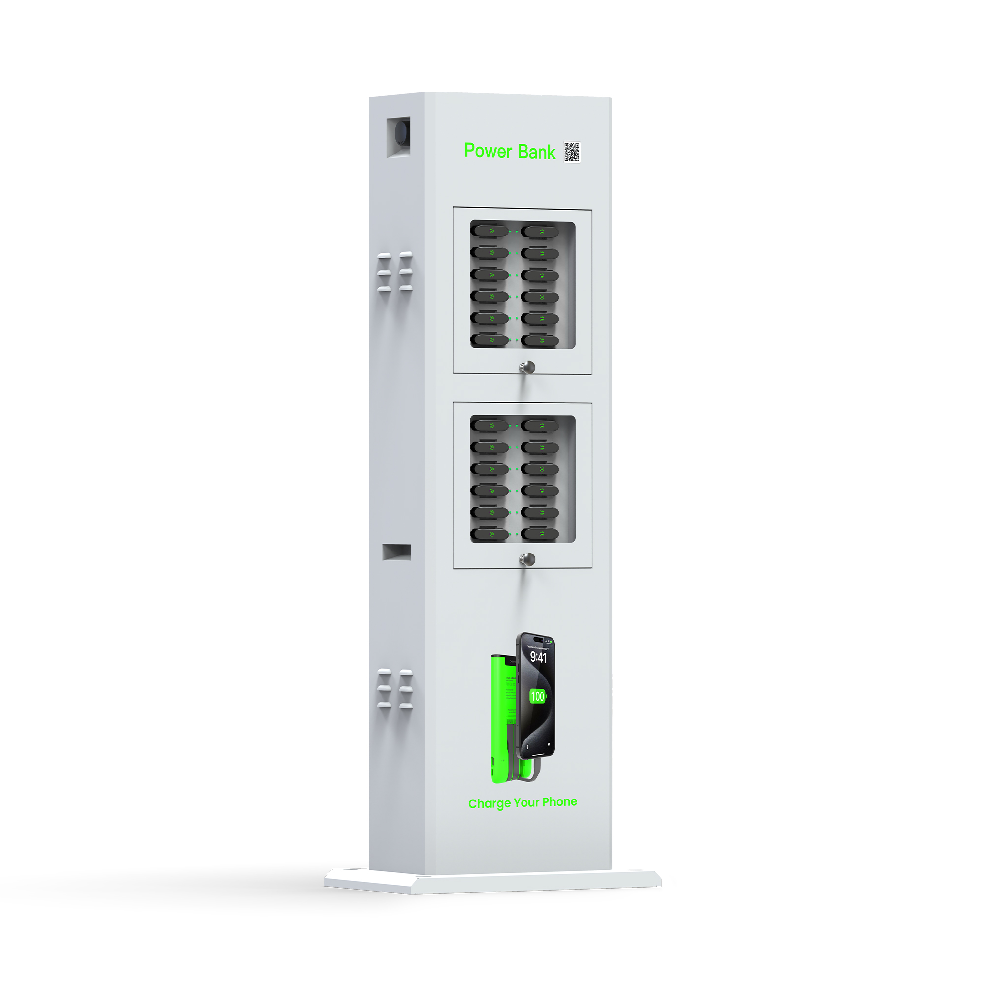 The machine is waterproof to IP54 and can be placed outdoors in all kinds of weather, especially for large outdoor events such as music festivals.
