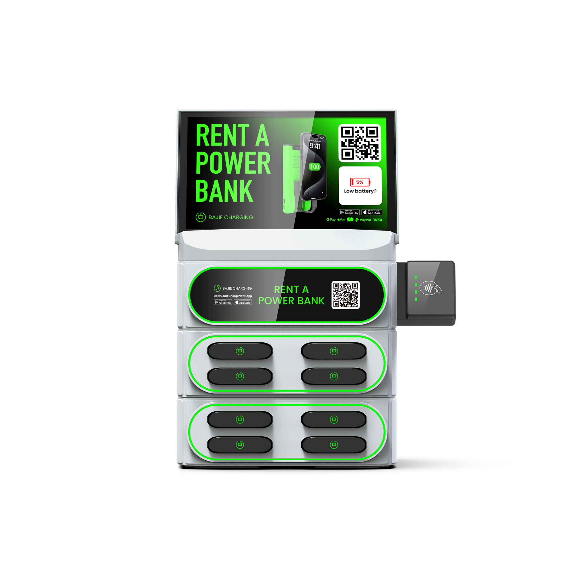 Compatible POS machines and Card Readers: Sumup,Stripe,PAX,NAYAX,MyPOS,meeting the payment habits of different countries