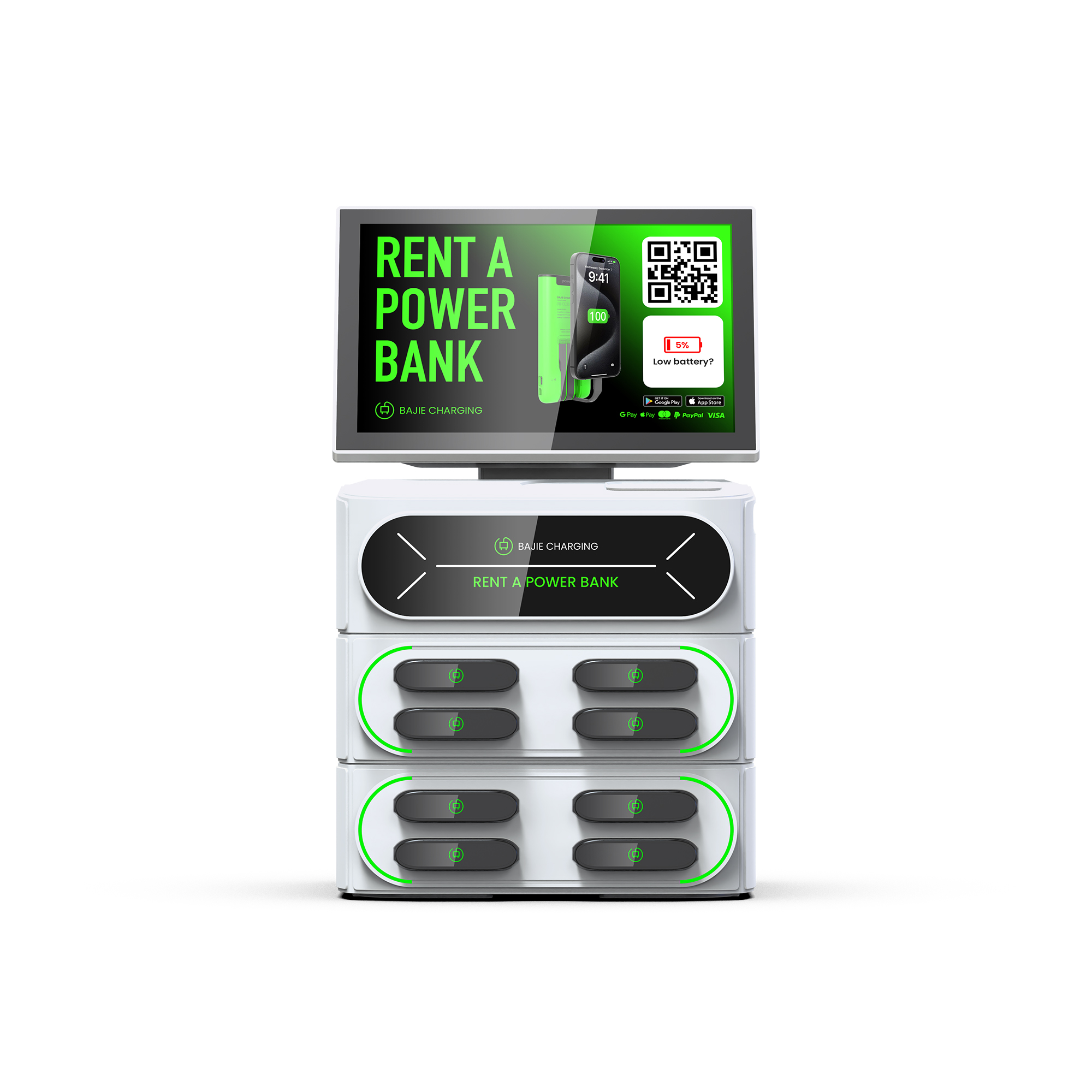 Supporting multiple POS built-in methods.( stripe / PAX / sumup / mypos)