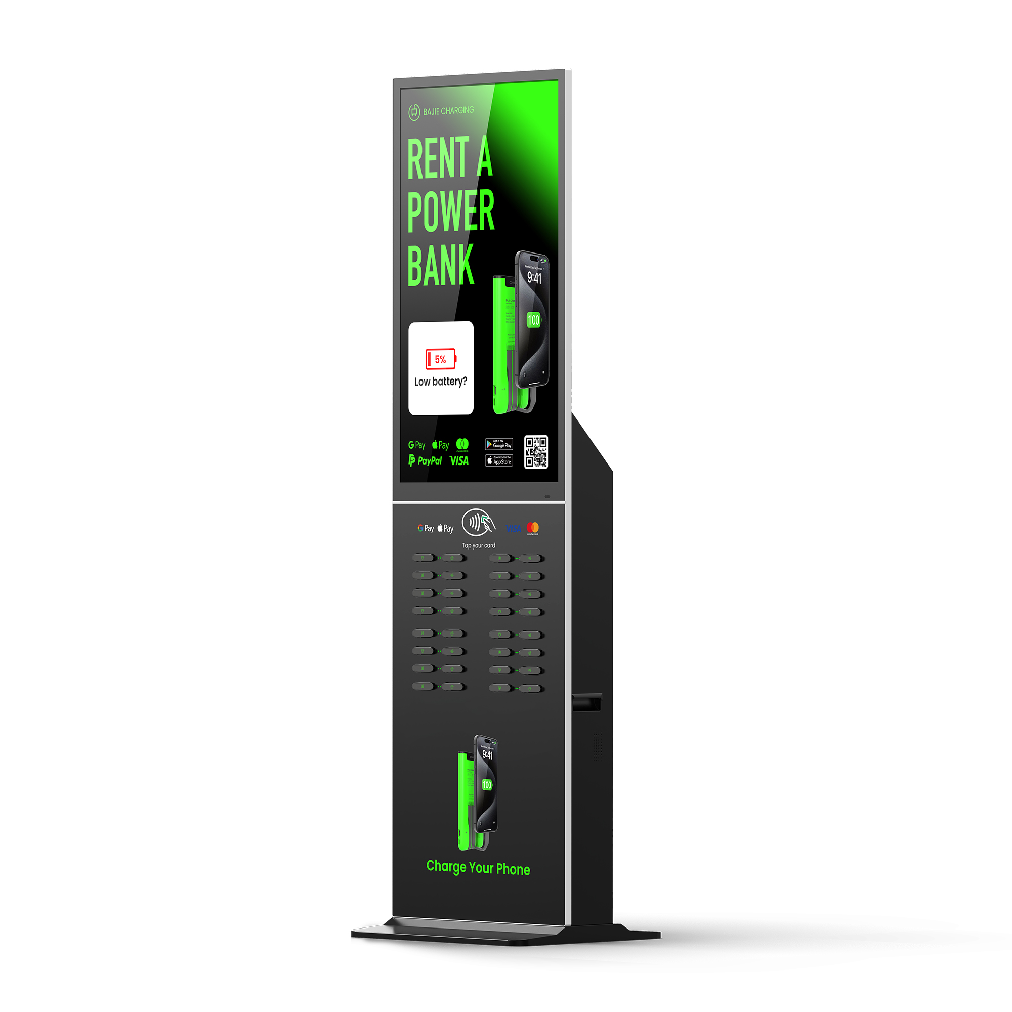 With advertising screen, suitable for places with high traffic , suchas shopping malls, museums.(内嵌POS)
