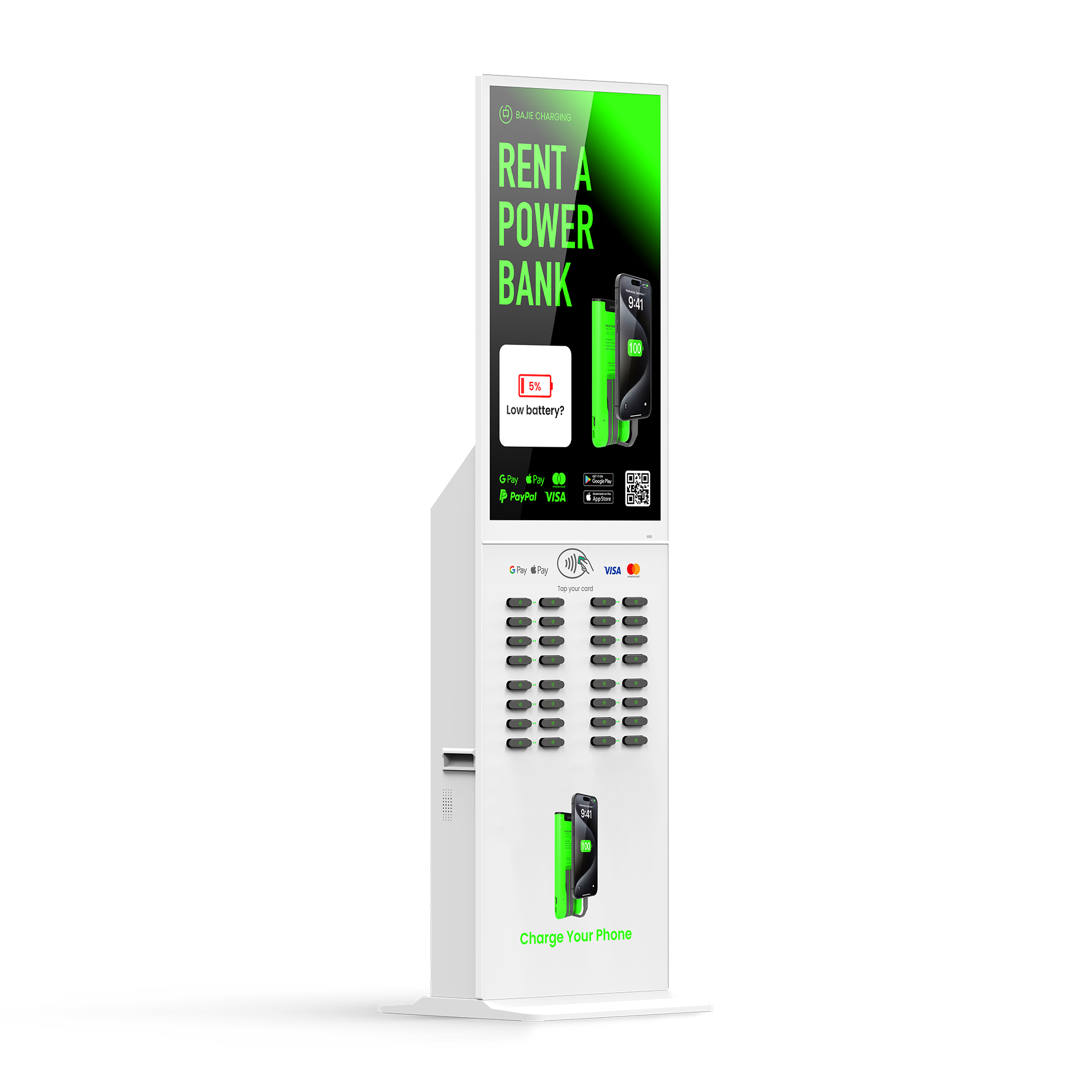 With advertising screen, suitable for places with high traffic , suchas shopping malls, museums.(内嵌POS)