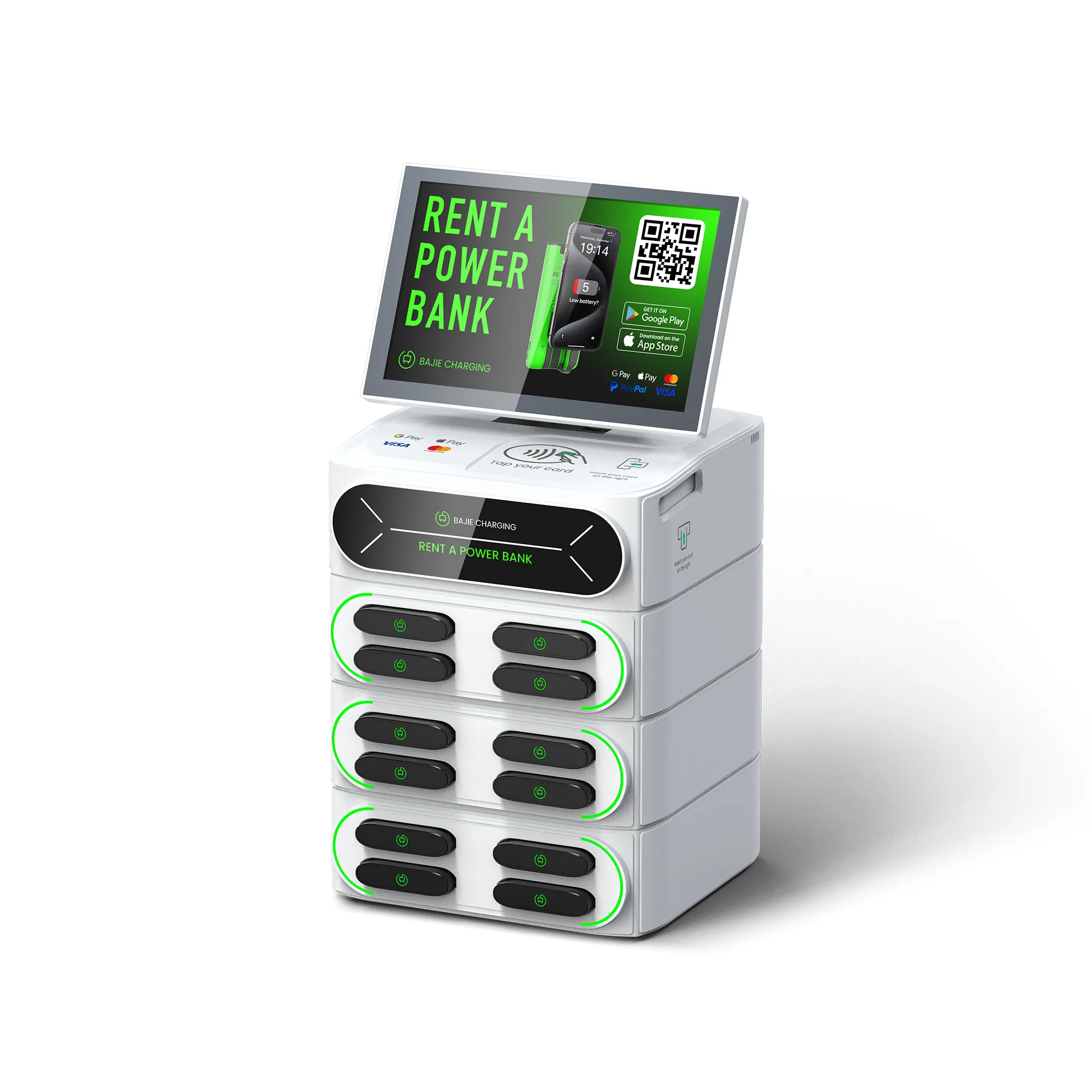 12-Slot Mobile Phone Power Bank