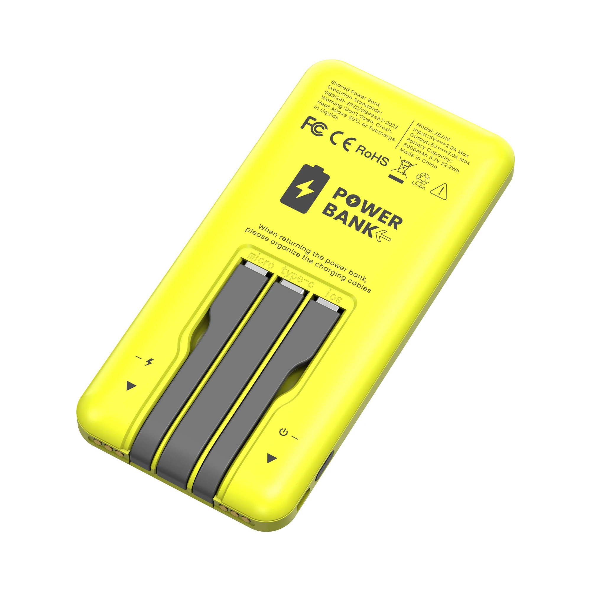 Standard 6000mAh Power Bank