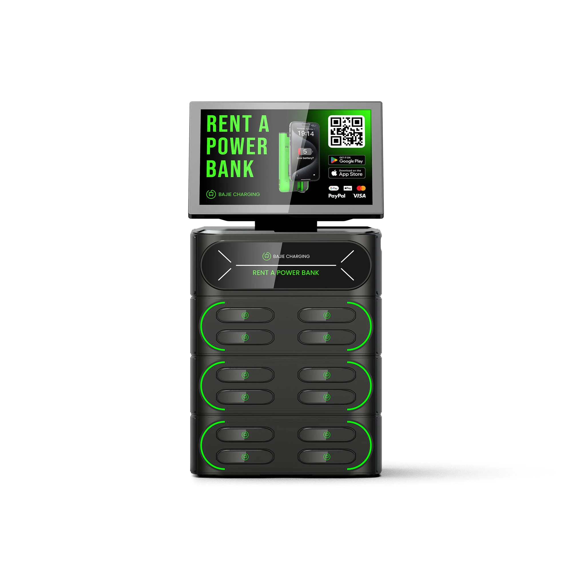 12-Slot power banks & power station